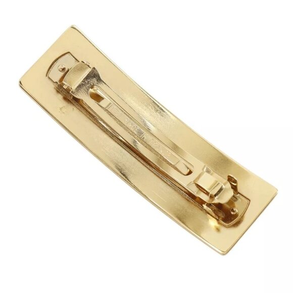 CHANEL logo Valletta Plated Gold Women - Picture 7 of 13